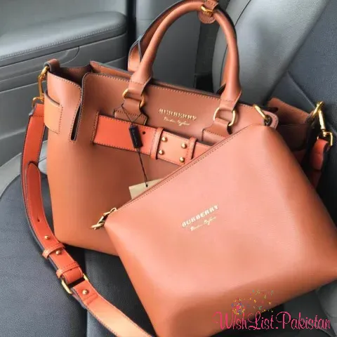 Burberry Bag With Pouch