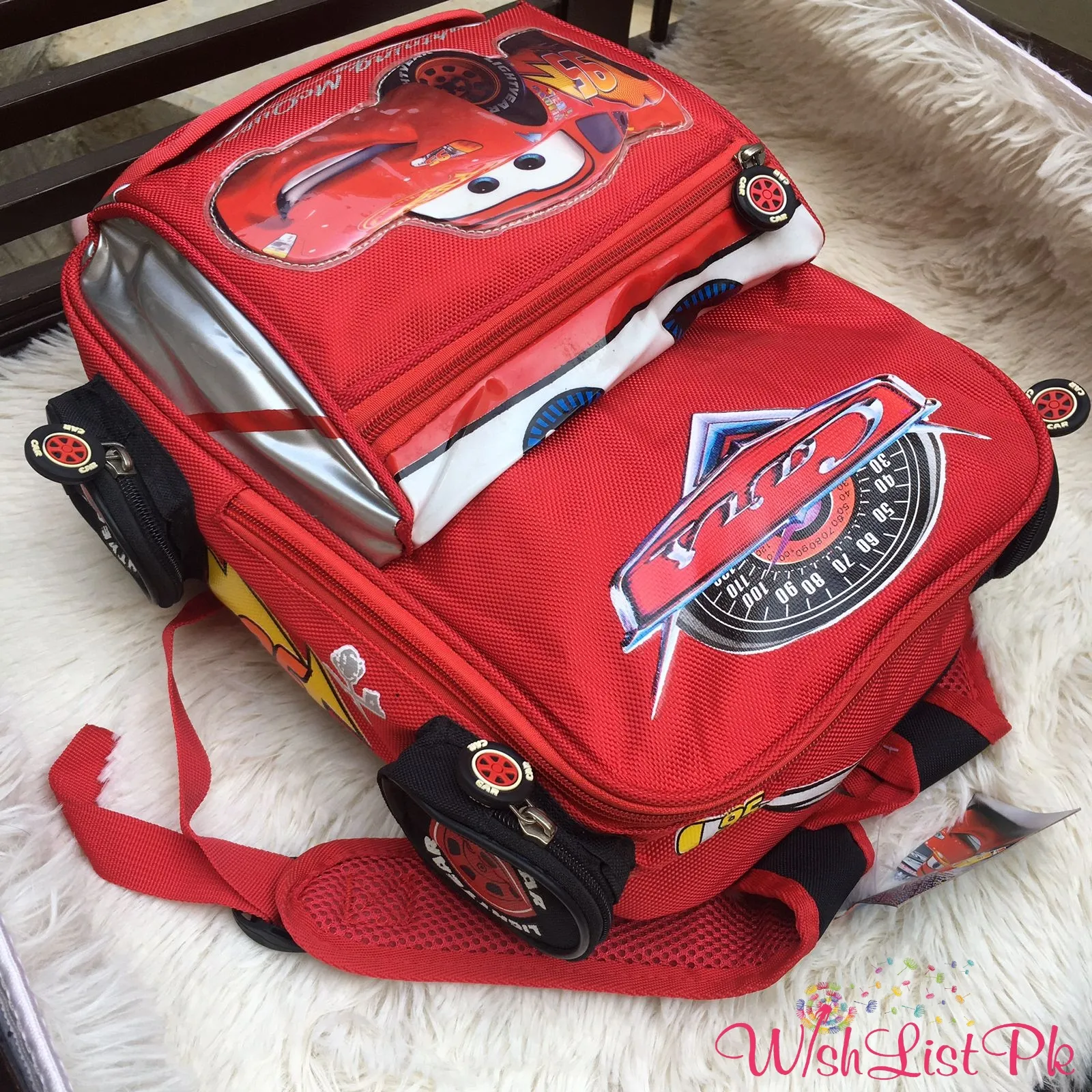 Cars Themed School Backpack