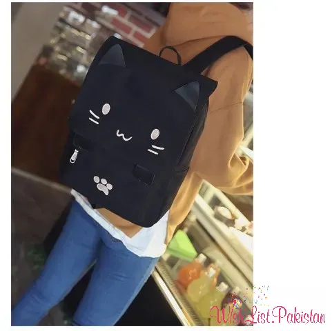 Cat Square Backpack