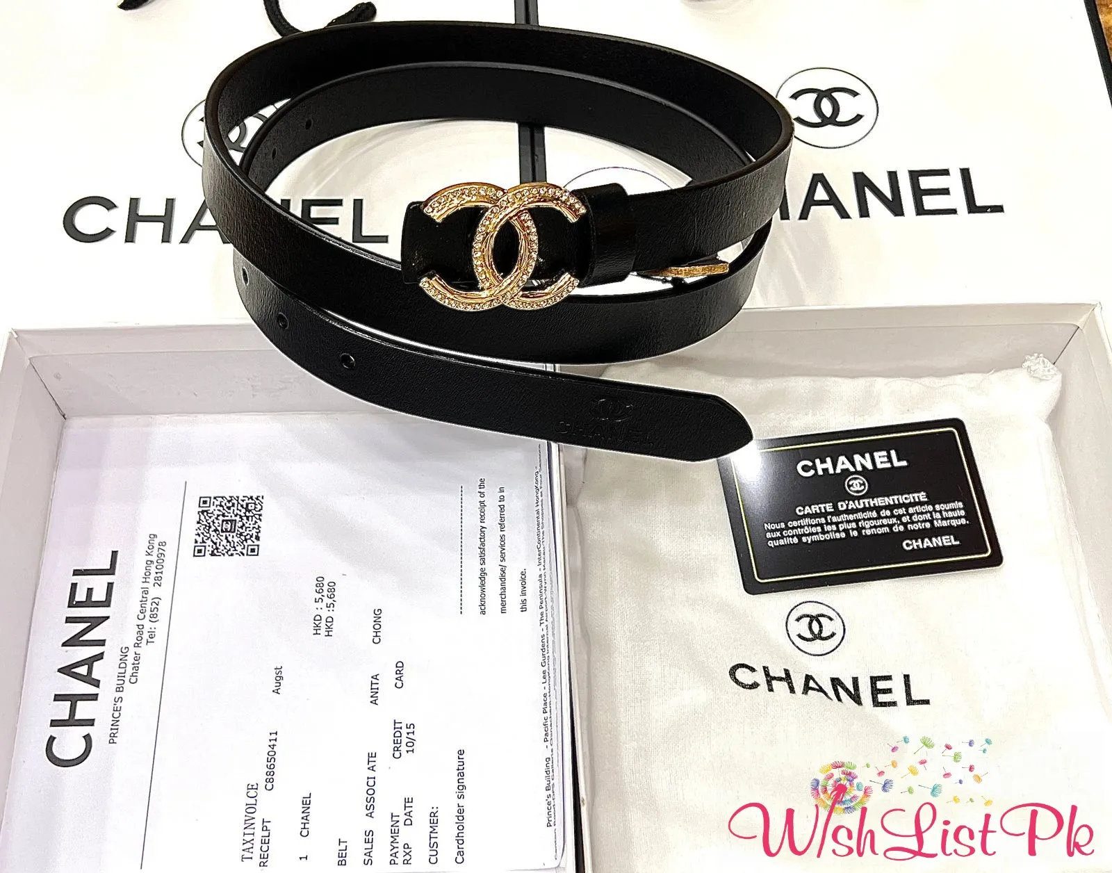 Chanel Waist Belt For Her With Original Packaging
