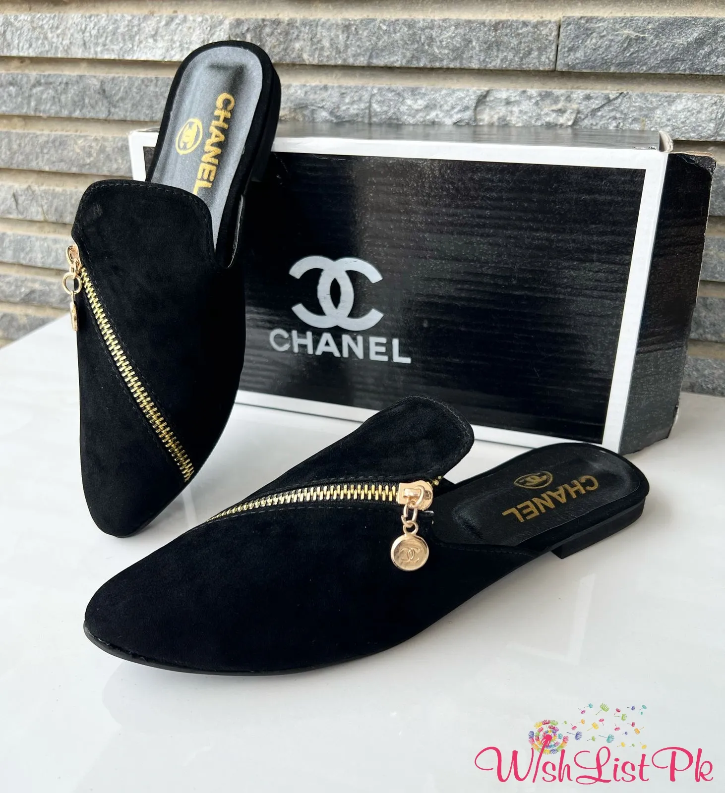 Chanel Zip Pump Shoes
