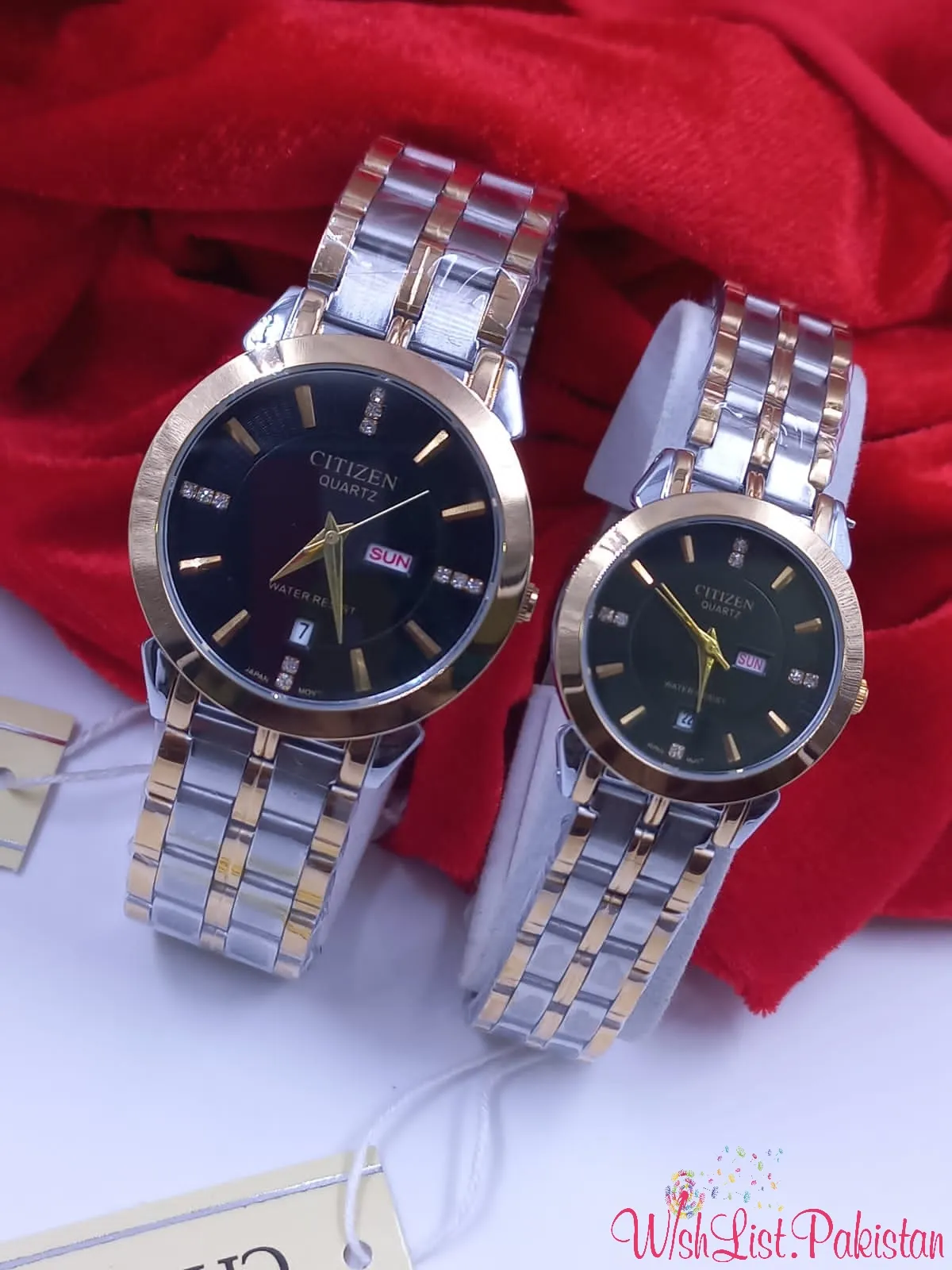 Best Price Citizen Two-tone Couple Watches Set