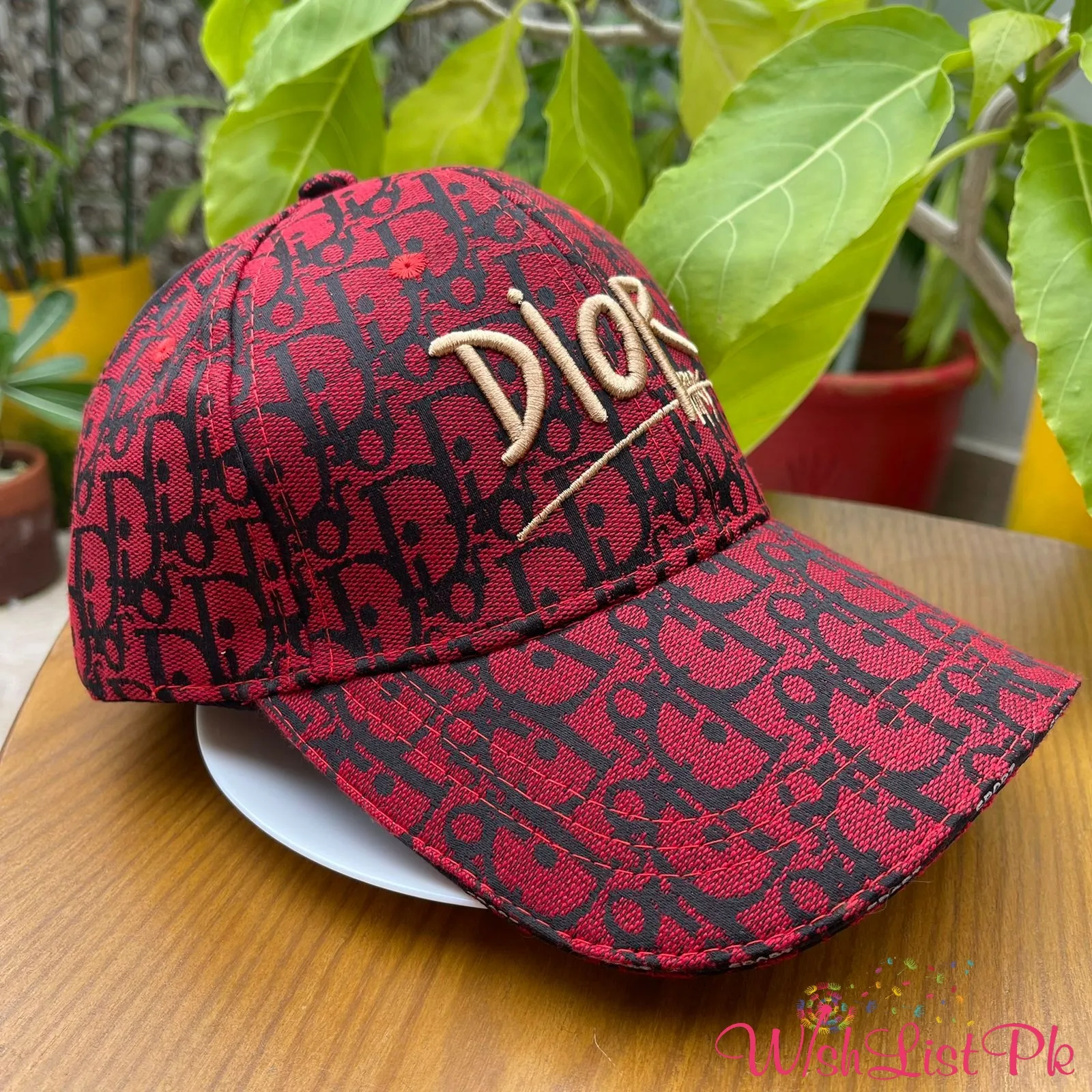 Best Price Dior Maroon Cap