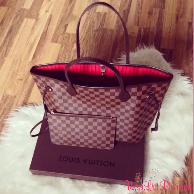 Lv Neverfull With Pouch