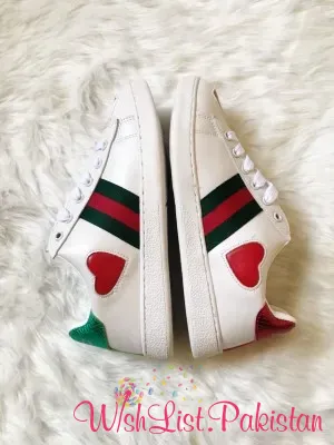 Gucci Heart Sneakers
