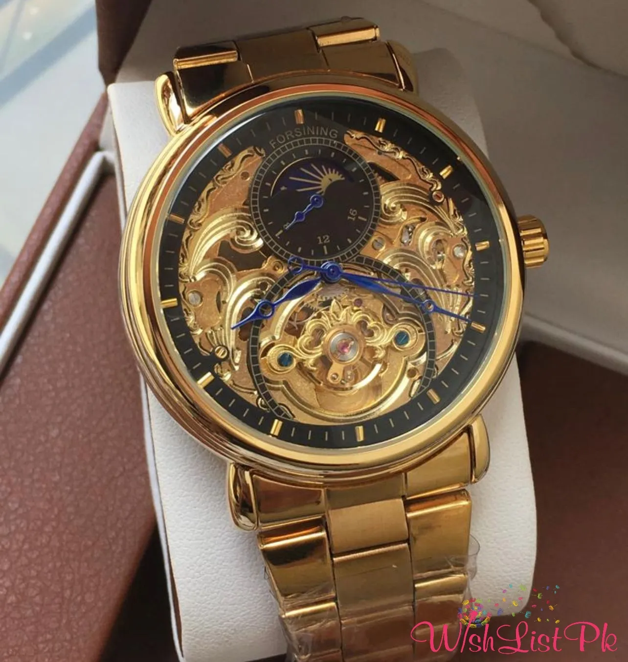 Forsining Gold Chain Watch