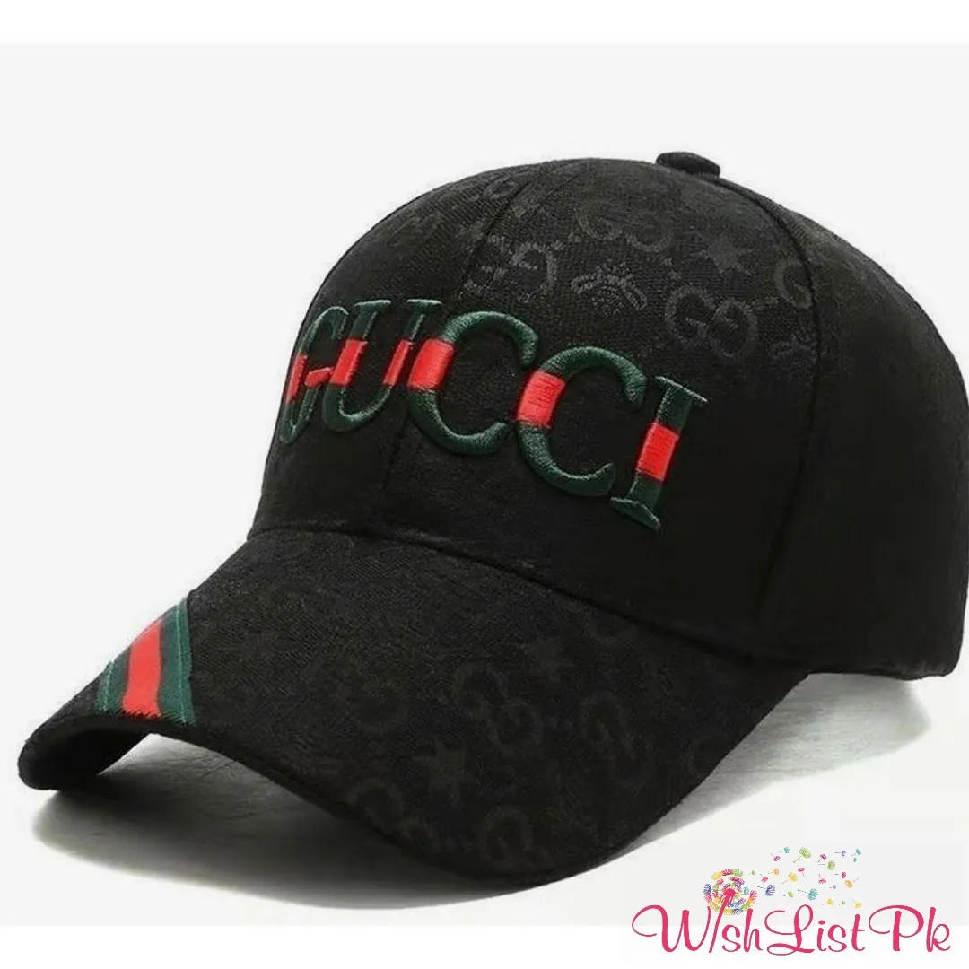 Gucci Black Pattern Cap