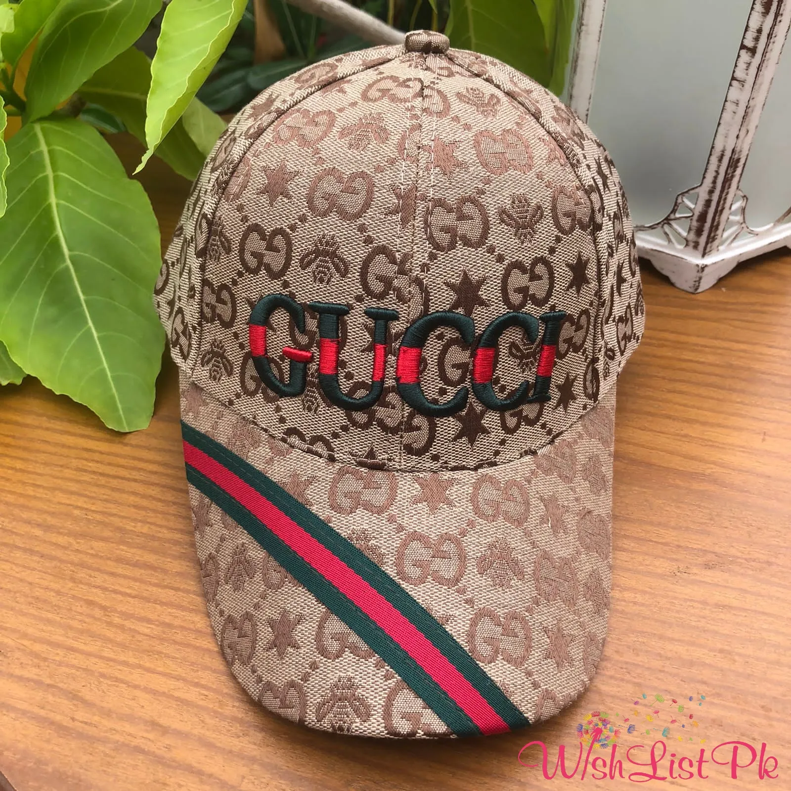 Best Price Gucci Brown Patterned Cap