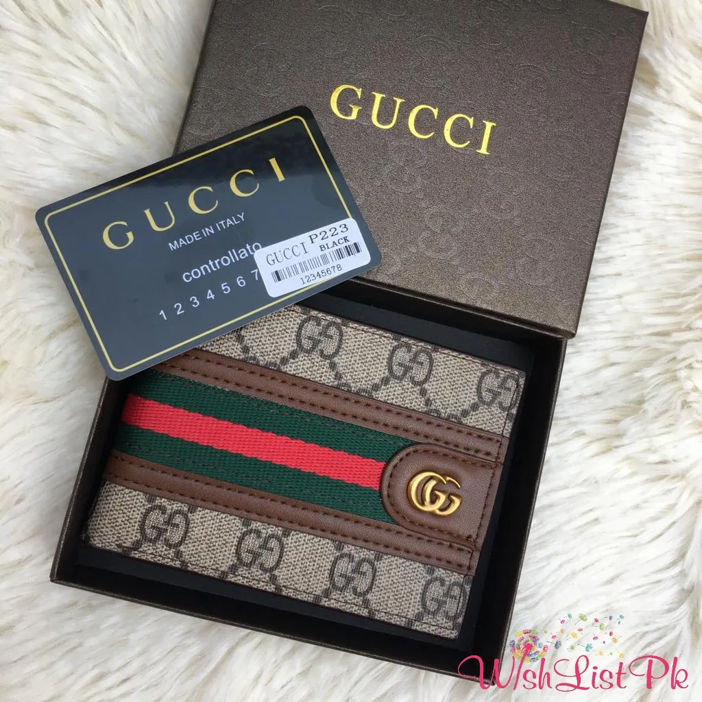 Gucci Brown Wallet Best Price In Pakistan, Rs 2500