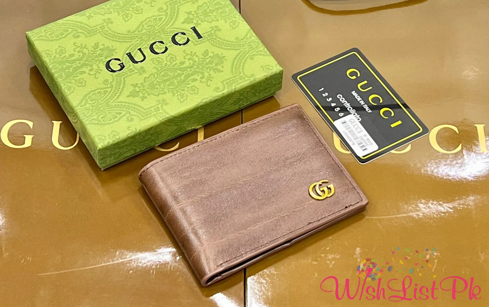 Best Price Gucci Brown Wallet