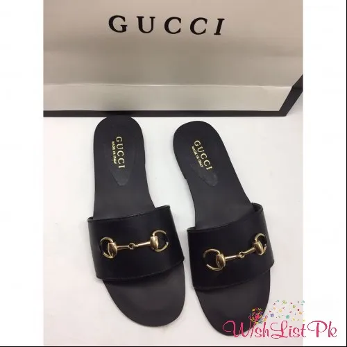 Gucci Buckle Slippers