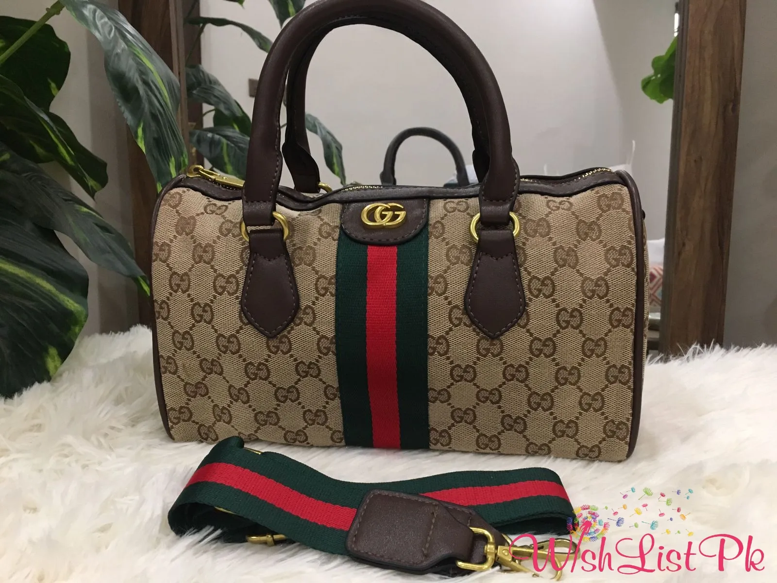 Best Price Gucci Duffle Coffee Brown Bag