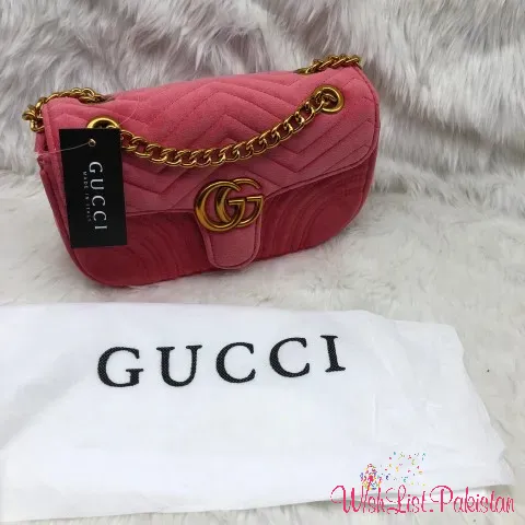 Gucci Mormont Velvet Bag