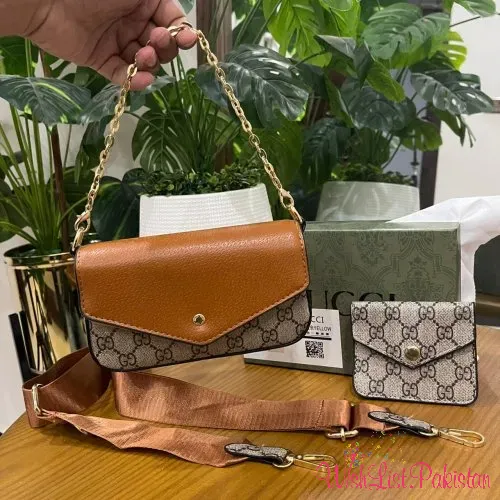 Gucci Two Pieces Sidebag With Brand Box