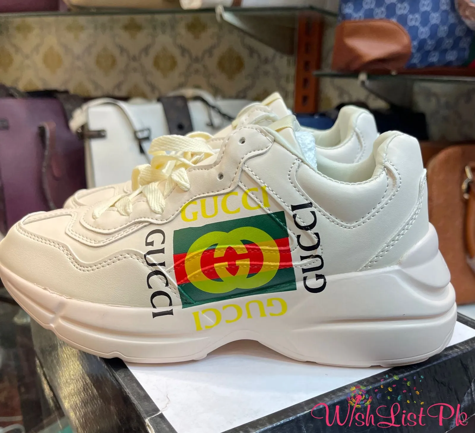 Gucci White Highshoes