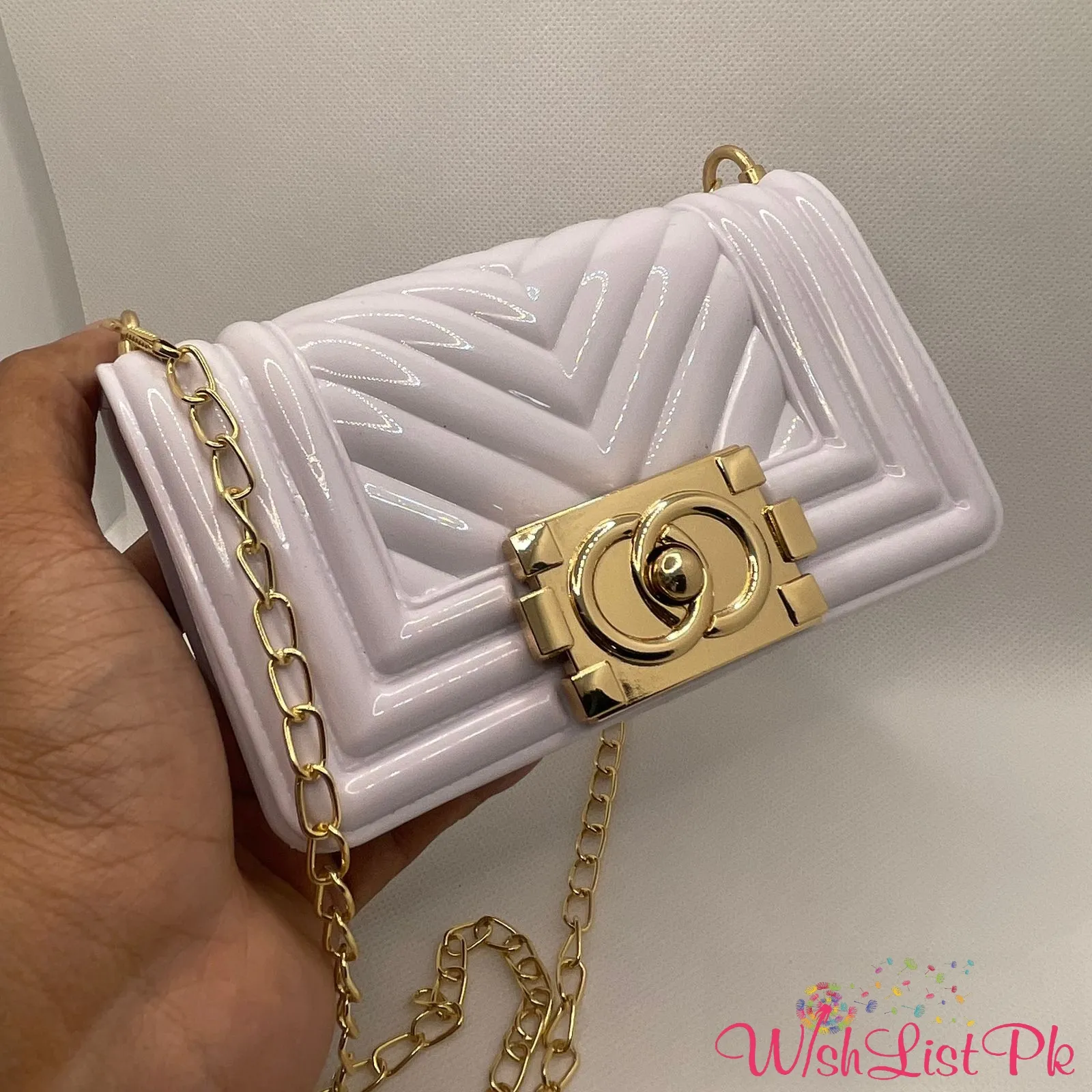 Jelly Mini Bag With Chain