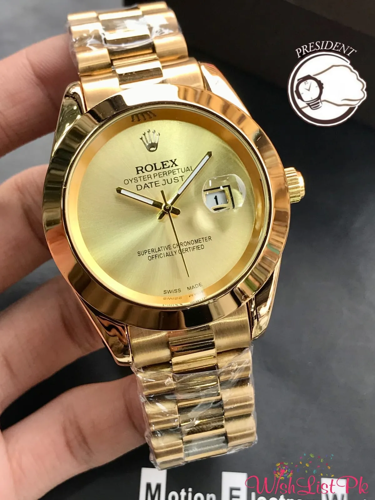 Rolex Datejust Gold For Him