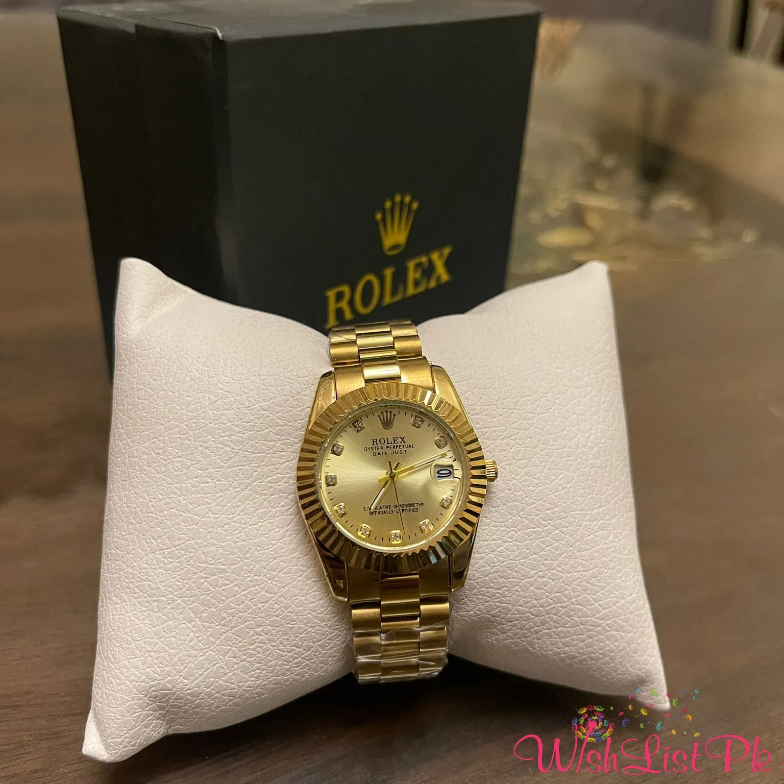 Best Price Rolex Full Gold Unisex Watch