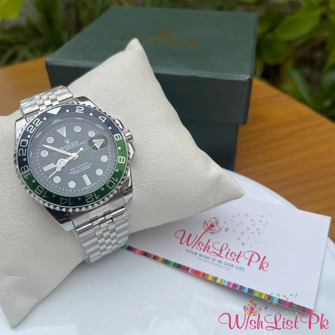 Best Price Rolex GMT Master II Green Black Watch