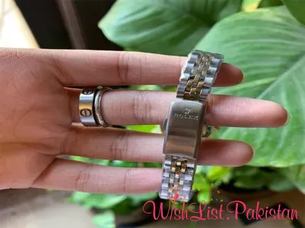 Rolex Mini Watch With Stones