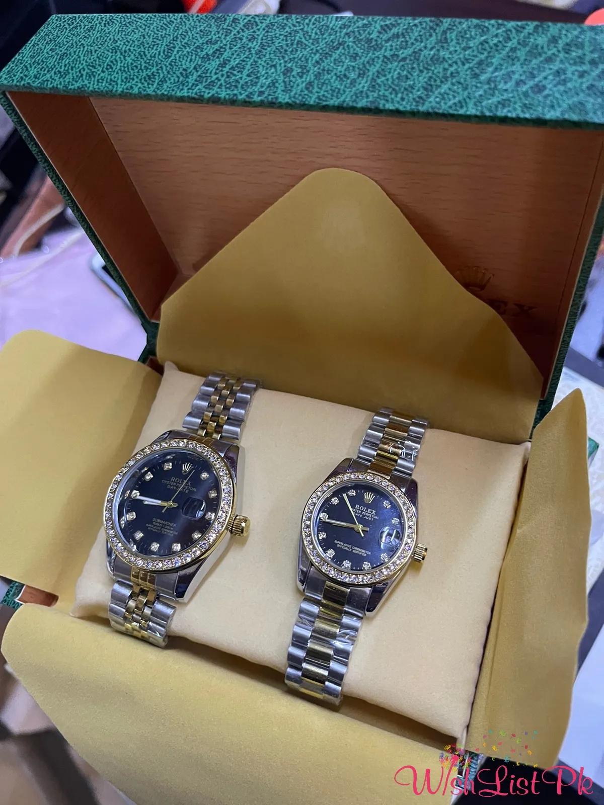 Best Price Rolex Two Tone Couple Watch Set