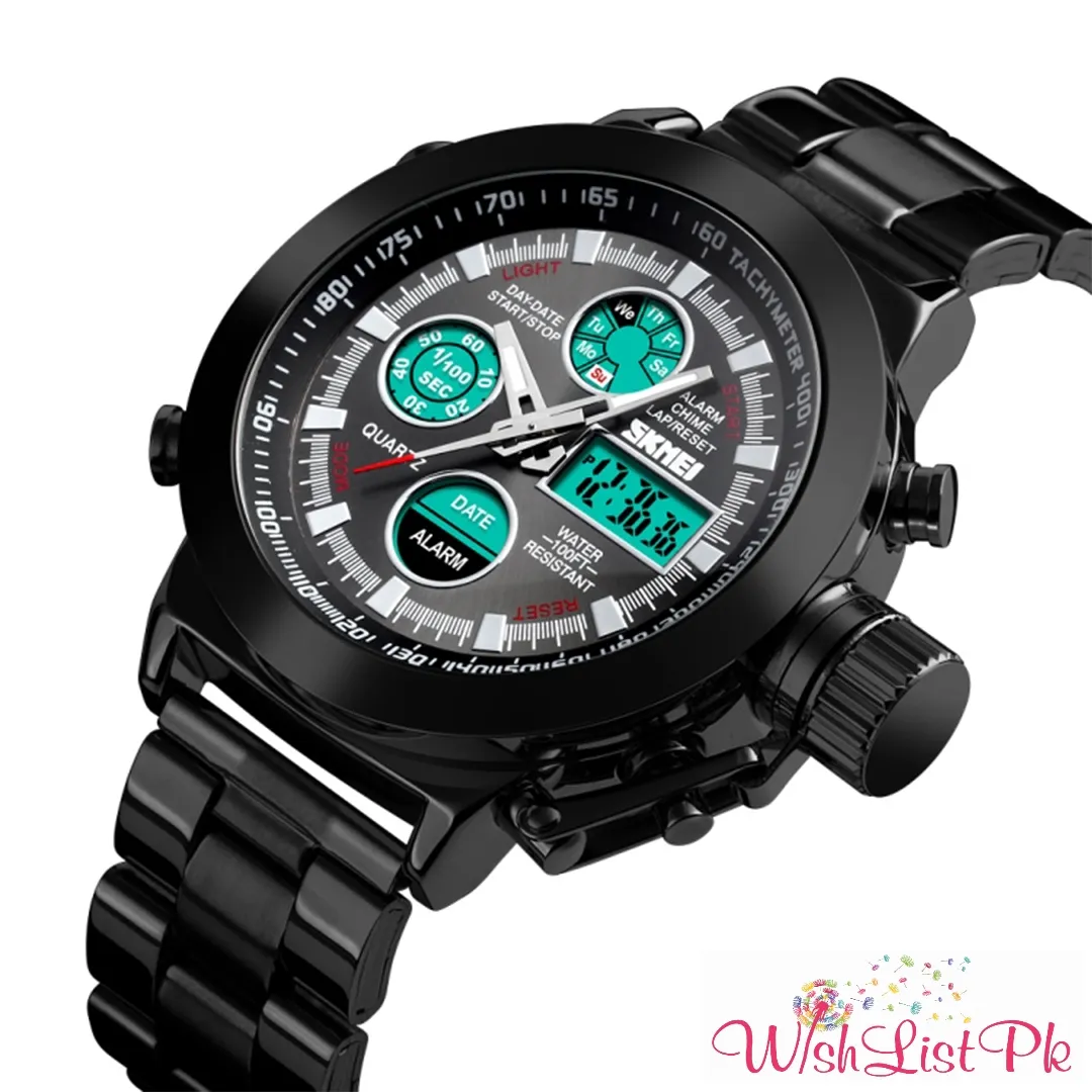 Best Price Sknei Dual Time Watch