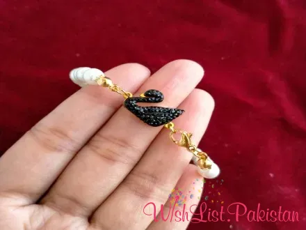 Swarovski Pearls And Stones Bracelet