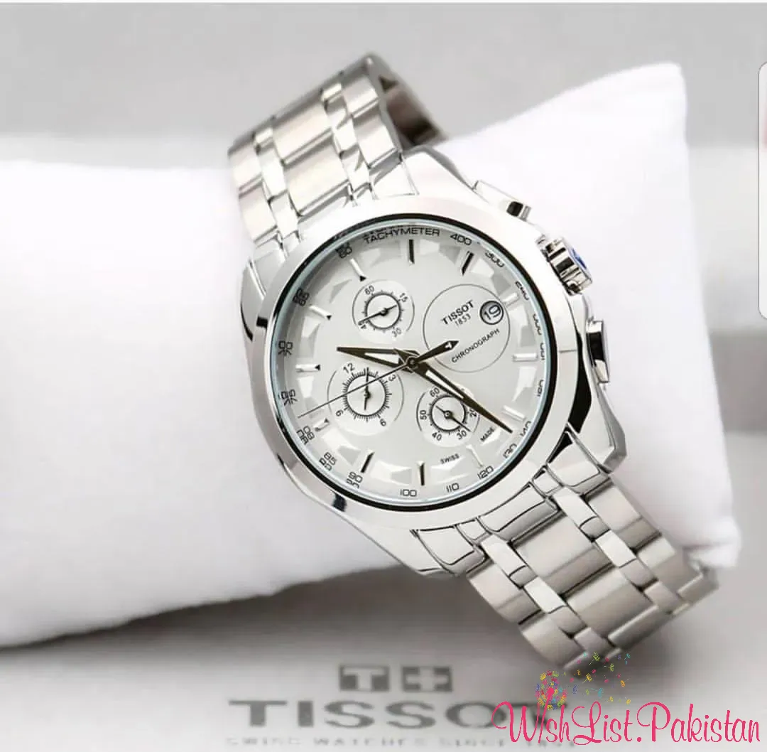 Tissot Silver Chain Watch
