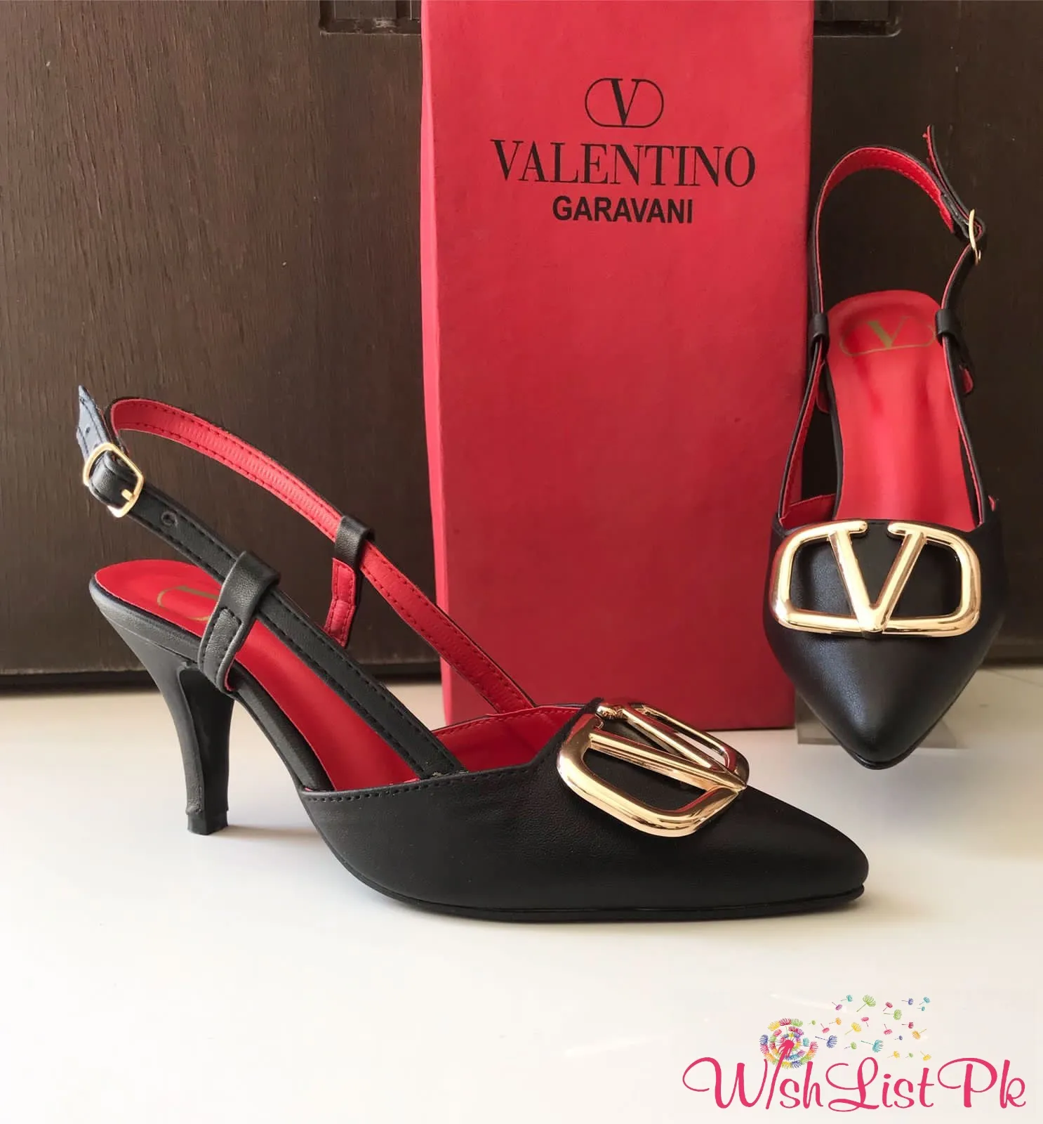 Valentino Black Heels