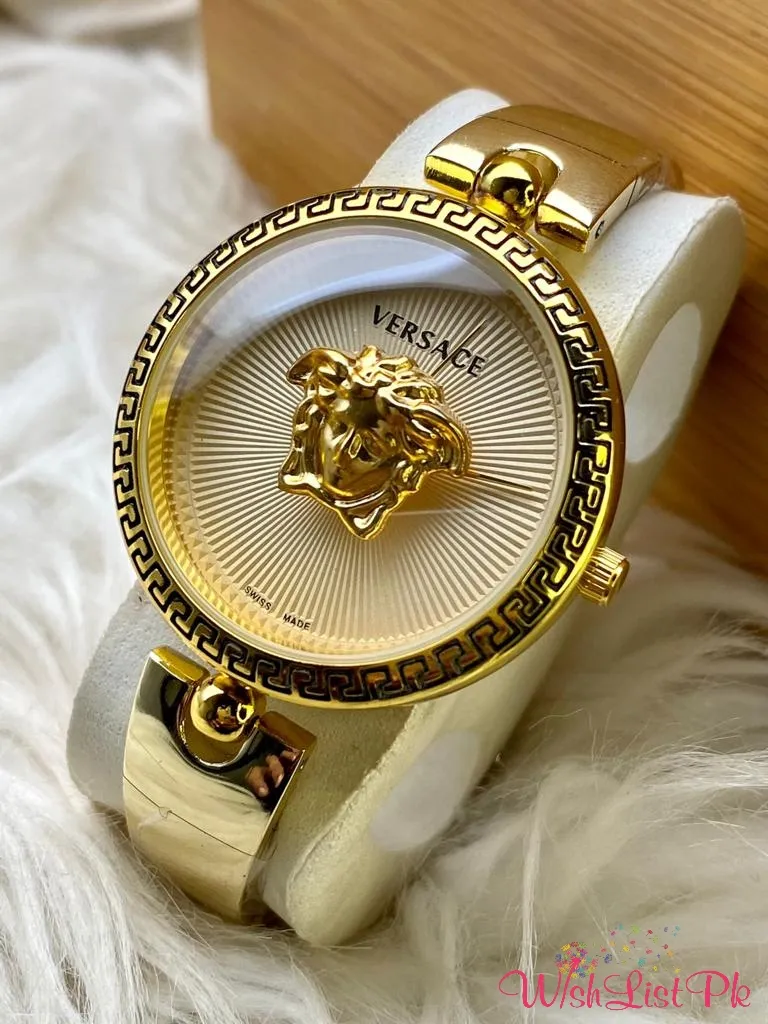 Best Price Versace Medusa Bangle Gold Watch