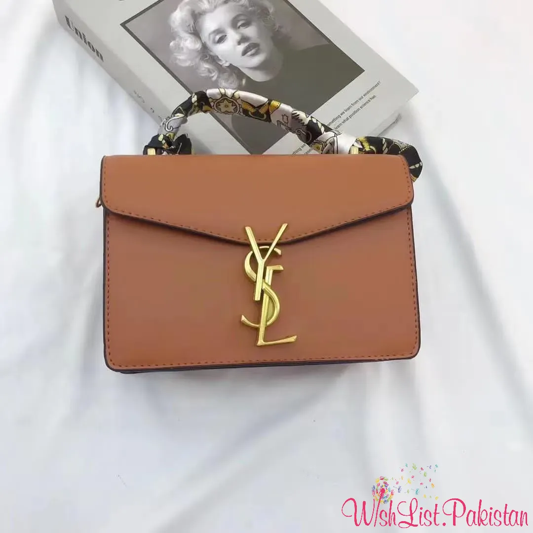 Ysl Bag With Scarf
